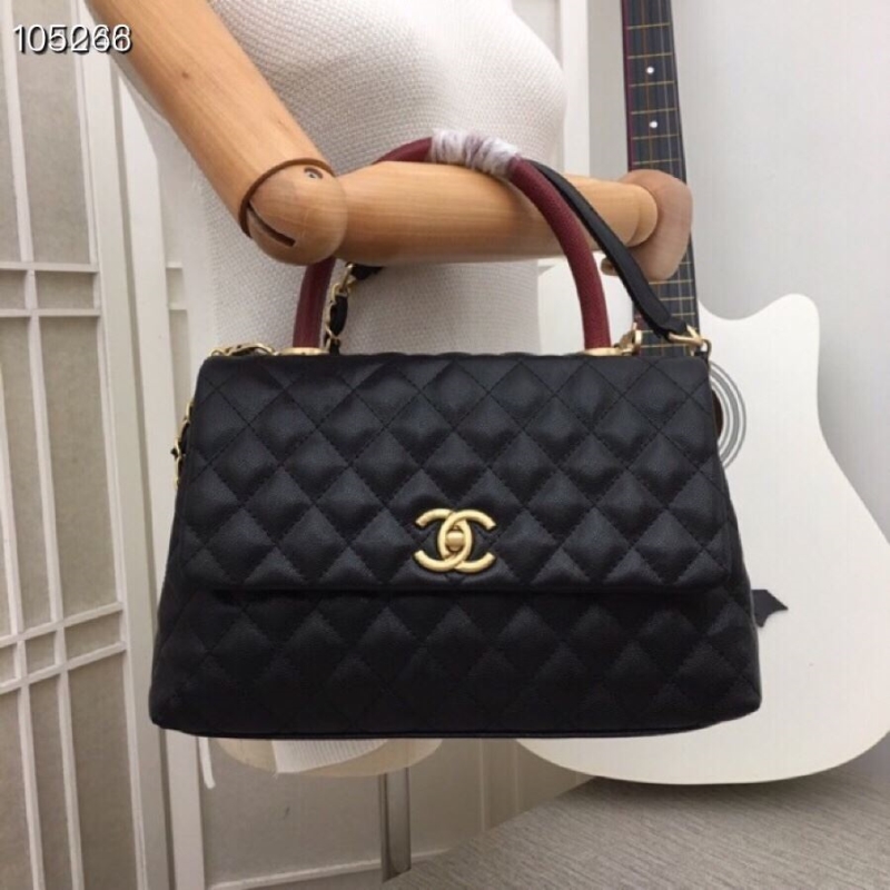 Ch**el top handle bags